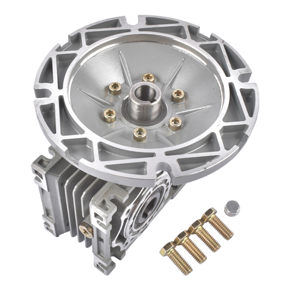 减速机 56C Flange Worm Gear Speed Reducer MRV040 10:1 1.16 HP 1750 RPM Keyed Shaft-3