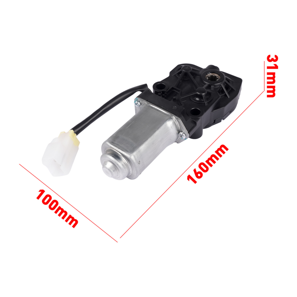 座椅电机 Rear Left Driver Side Seat Motor Fits for INFINITI QX56 2011-2013 QX80 2014-2017 5.6L V8-8