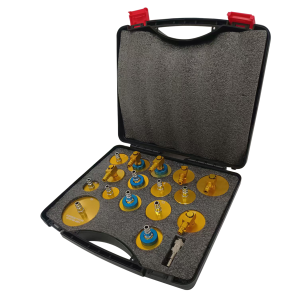 刹车油更换接头 Master Cylinder Adapter Kit Brake Fluid Bleeding Tool Brake Bleeder Adapter Set-5