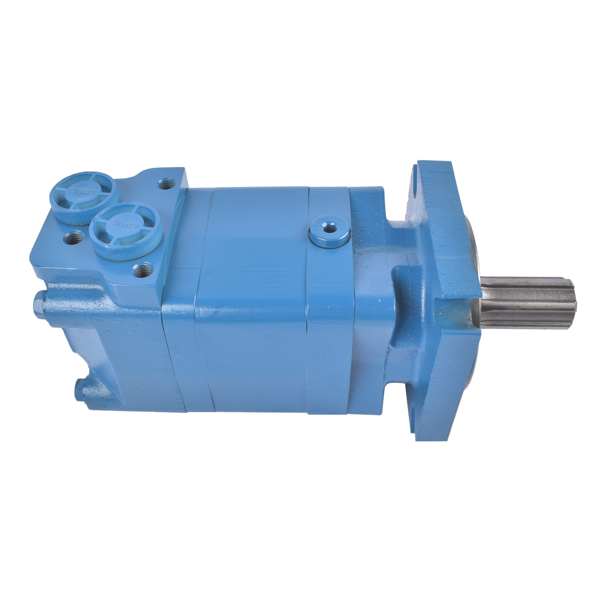 电动马达 Cycloid Hydraulic Motor HMK-400 Fits for AGT ECSSCT72 Trencher Skid Steer Blue-2