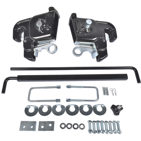 快速挂接装置 Heavy-Duty Tractor Quick Hitch 3000LBS with 6 Shims Self-locking Structure-7