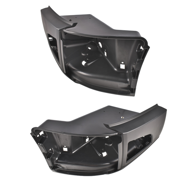 前保险杠包角 Pair Corner Bumper w/Fog Hole Replacement for Volvo VNL Trucks Driver & Passenger Side 18-24-3