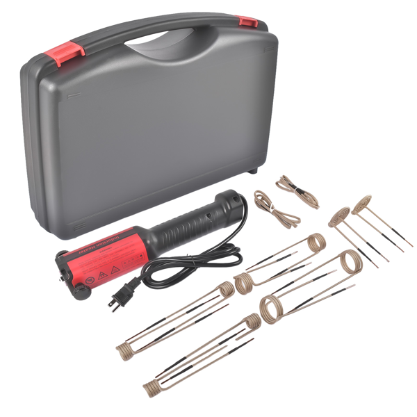 加热器 Induction Heater With 12 Coils, Magnetic Induction Heater Kit 110V, Portable Box-2