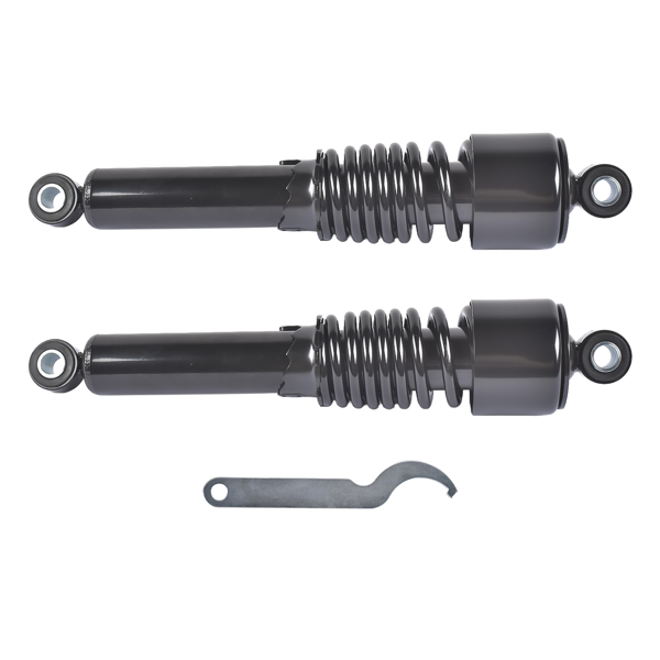 弹簧减震 Black 13" Heavy Duty Rear Shocks Fits for Harley-Davidson Road King Touring Street Tour Glide 2Pcs-3