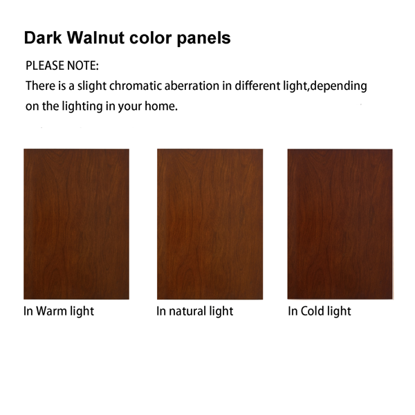 Curio Cabinet Lighted Curio Diapaly Cabinet with Adjustable Shelves and Mirrored Back Panel, Tempered Glass Doors (Walnut, 3 Tier), (E26 light bulb not included)-16