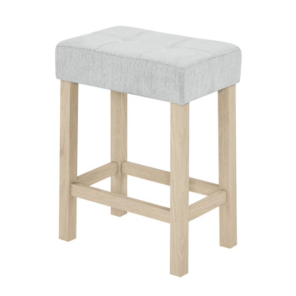 59 Inch Bar Table, Dining Table, Sofa Table with Power Outlet, 3 Upholstered Stools, 4 Piece Bar Table and Chair Set for Living Room, Dining Room, Kitchen-14