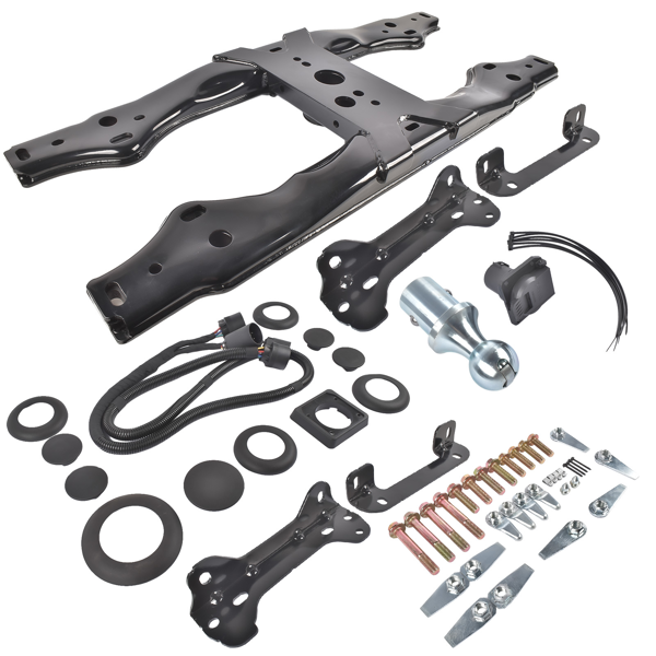 拖架 5th Wheel/Gooseneck Hitch Prep Package Replacement for Ford F-250 F-350 F-450 F-550 2023-26-5