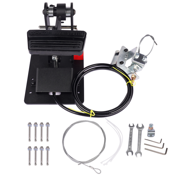 踏板总成 Passenger Side Universal Dual Brake Pedal #ACAR-B1 Pedal Height Adjustable-8