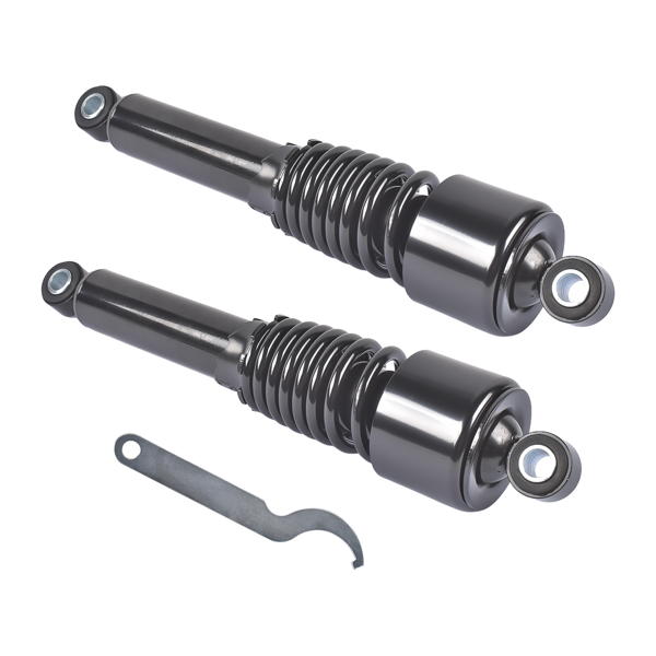 弹簧减震 Black 13" Heavy Duty Rear Shocks Fits for Harley-Davidson Road King Touring Street Tour Glide 2Pcs-2