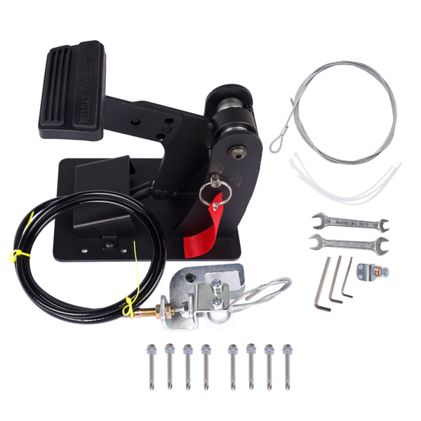踏板总成 Passenger Side Universal Dual Brake Pedal #ACAR-B1 Pedal Height Adjustable-1
