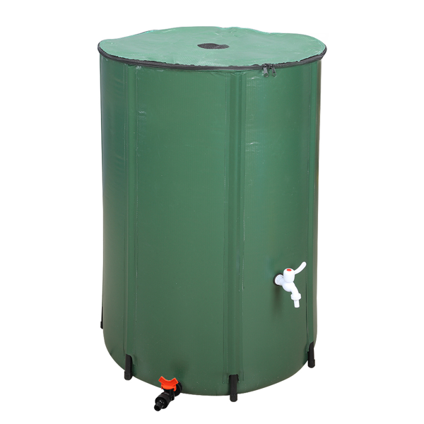 【替换94783687】132gal  绿色  PVC  集雨桶-1