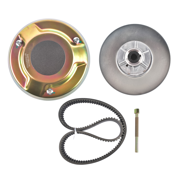 一级 + 二级离合器套件（带皮带和拉线器）Fits for John Deere Gator 4X2 6X4 AM128235 AM128794 AM136806 AM140967 AM140985 AM141005 AMT2707 JDG1641 M141673 RE28721-3