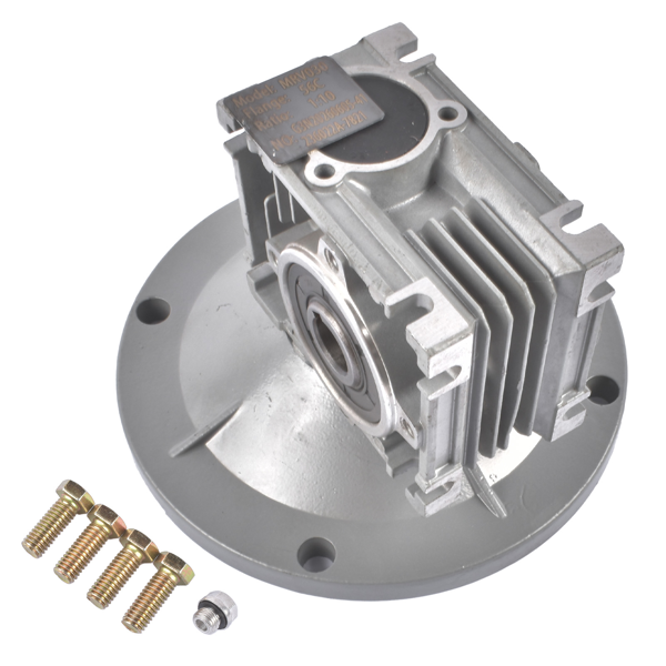 减速机 Worm Gear 1,750 RPM Ratio 10:1, 56C Speed Reducer 0.54 Horsepower #MRV030-4