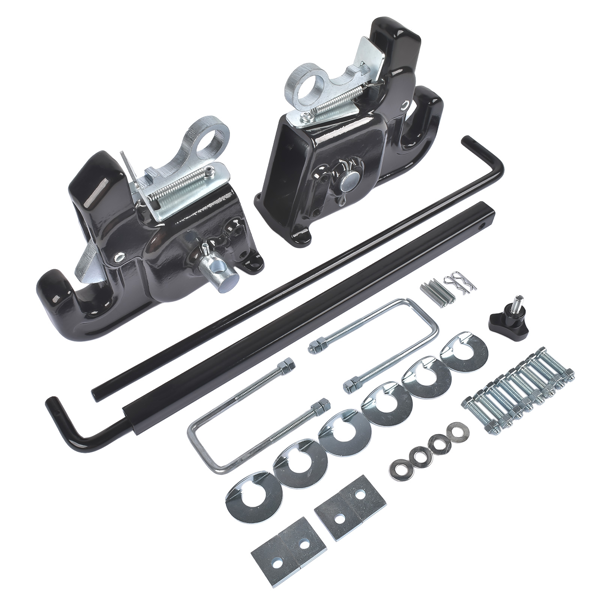 快速挂接装置 Heavy-Duty Tractor Quick Hitch 3000LBS with 6 Shims Self-locking Structure-3