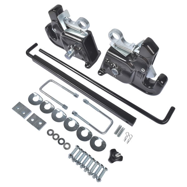 快速挂接装置 Heavy-Duty Tractor Quick Hitch 3000LBS with 6 Shims Self-locking Structure-5