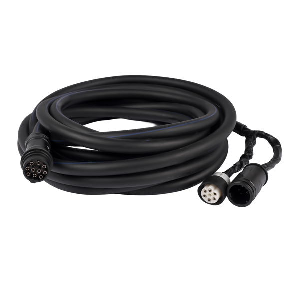 线束 20-Feet 10Pins Main Wiring Harness Fits for Yamaha Outboard 704 Remote Control Models-7