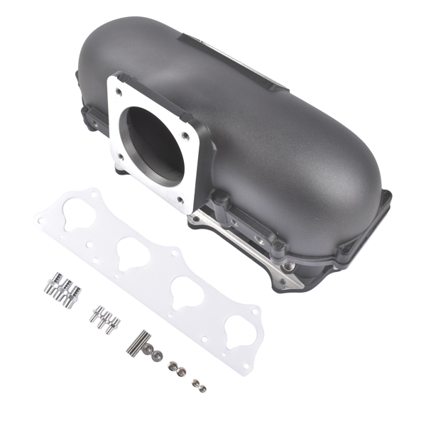 进气歧管 Black Center Feed Racing Intake Manifold Fits for K Series K20 K24 Acura RSX Honda Civic Si-2