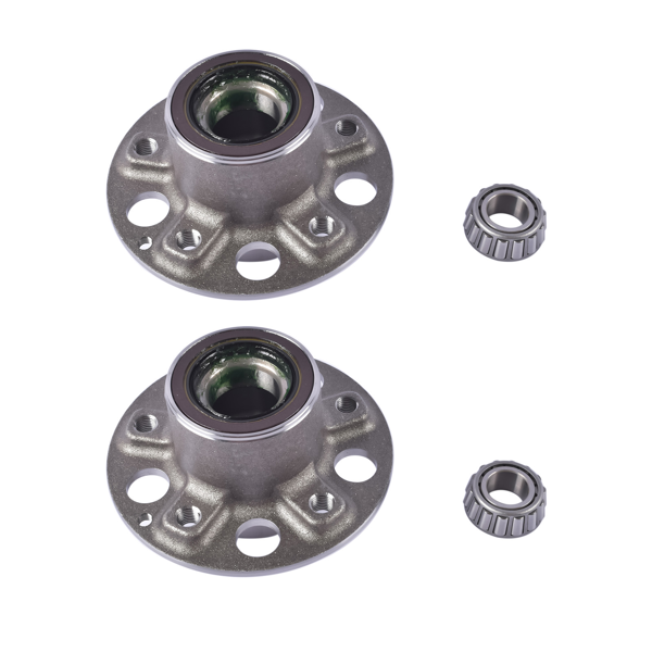 轮毂单元 2Pcs Front Wheel Hub and Bearing Assembly Fit for Mercedes-Benz C280 C320 C350 CLK320 CLK350 SLK350-1