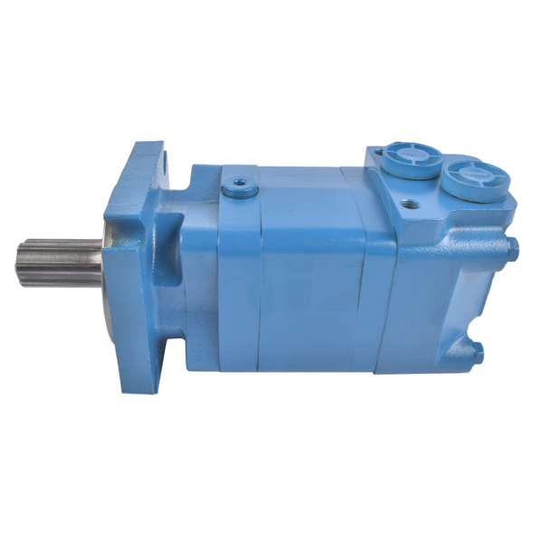 电动马达 Cycloid Hydraulic Motor HMK-400 Fits for AGT ECSSCT72 Trencher Skid Steer Blue-4