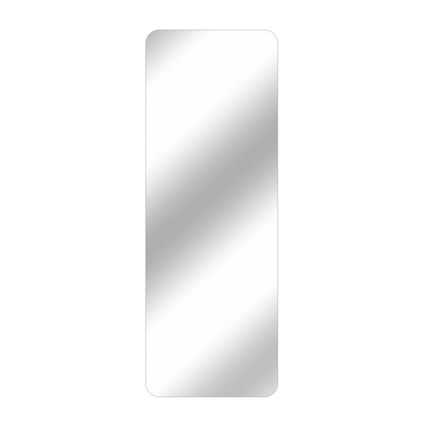 65"x 24" inch Full Body round corner mirror for Living Room Bedroom Cloakroom Wall hanging with hanging hole High quality 5mm silver mirror  Explosion-proof glass-14