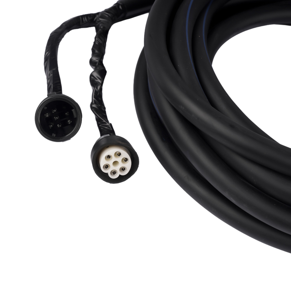线束 20-Feet 10Pins Main Wiring Harness Fits for Yamaha Outboard 704 Remote Control Models-9