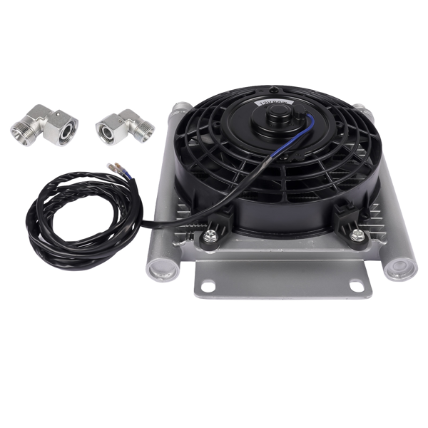 散热器风扇 Radiator with Hydraulic Fan Fits for AGT 1-1.8Ton Mini Excavators AGT-QH12 M27 Models-3