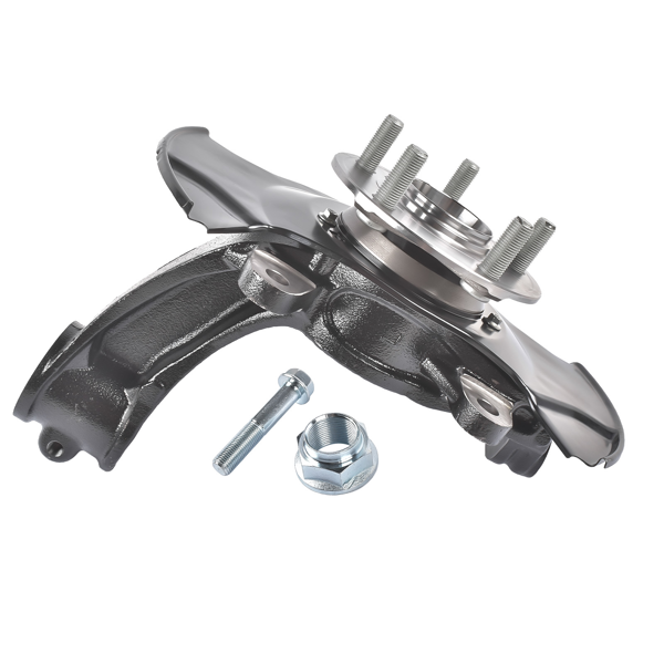 转向节总成 Front Left Side Steering Knuckle Wheel Bearing Hub Set  Fits for 2016-2022 Honda Pilot-3
