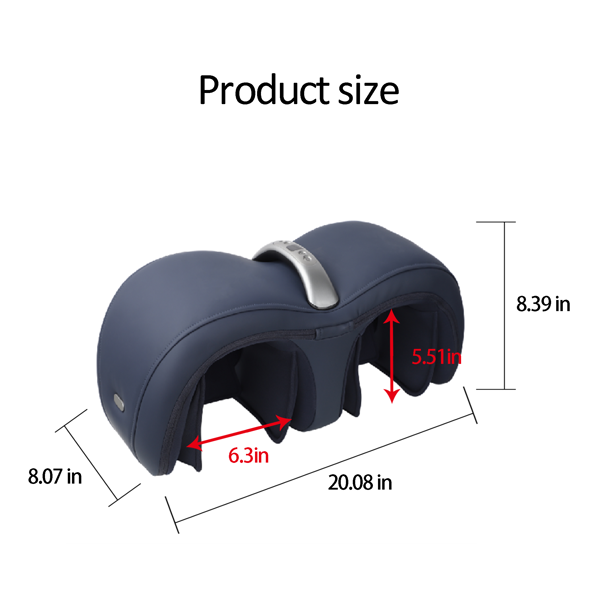 Air pressure  knee Massager-Dark Blue-9