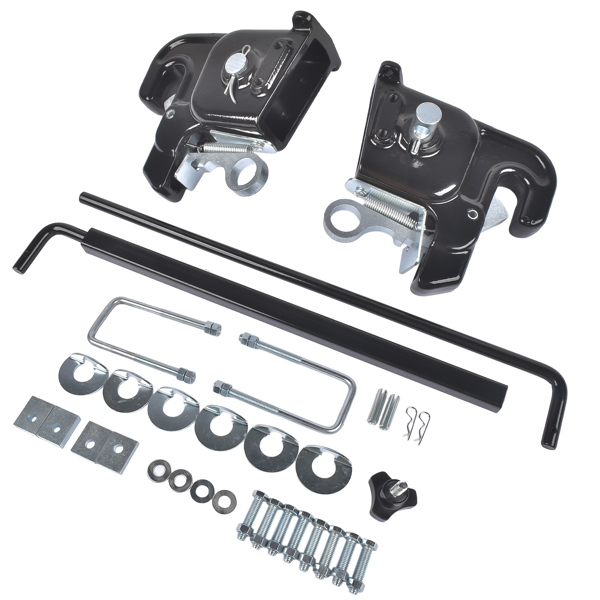 快速挂接装置 Heavy-Duty Tractor Quick Hitch 3000LBS with 6 Shims Self-locking Structure-2