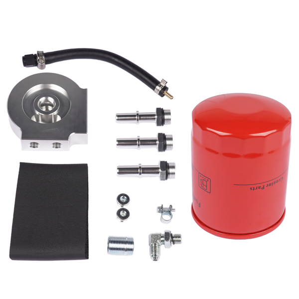 燃油滤清器套件 Fuel Filter Distribution Block Conversion Kit 121003, BF7967 Fit for Ford F250 F350 F450 121003-4