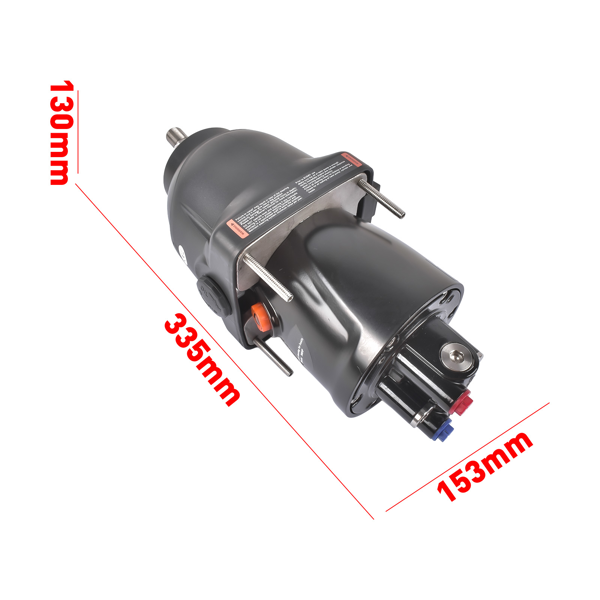 液压转向舵机 Classic Tilt Hydraulic Steering Helm 1.7 Cu. In. HH6541-4 HH6541-3-9