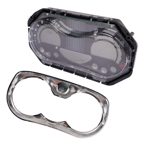 仪表总成 LCD Speedometer Gauge Cluster with Chrome Bezel Fits for Sea-Doo GTI Rental SE-3