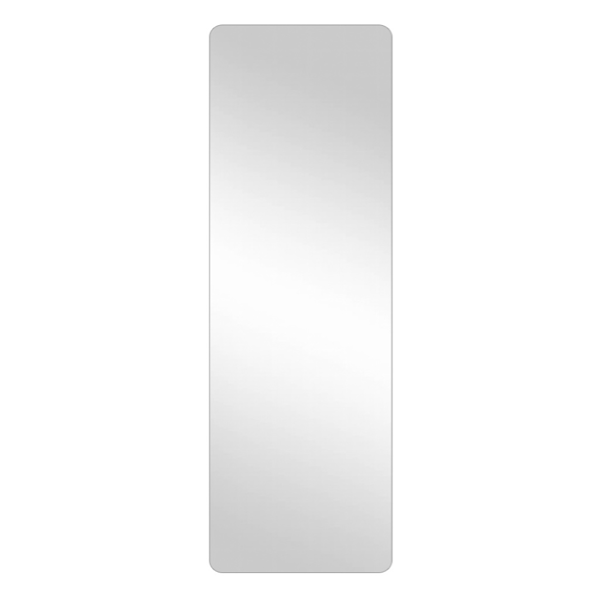 60" x 15" Full Length Wall Mirror, Frameless Rounded Rectangle Body Mirror with Shatter-Resistant Backing, 3 Installation Options, HD Silver Glass Mirror for Bedroom, Closet, Entryway & Salon-10