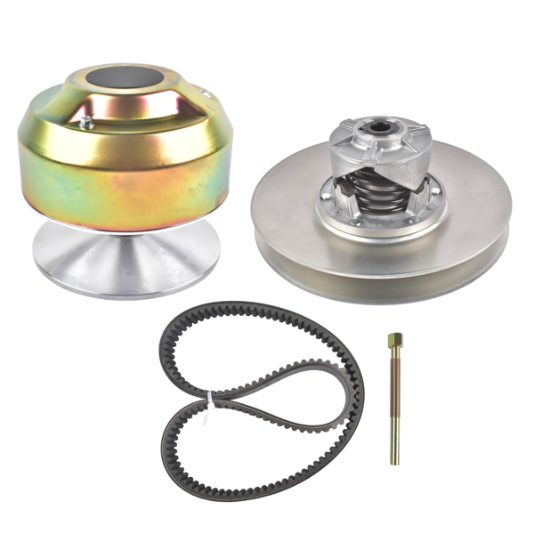一级 + 二级离合器套件（带皮带和拉线器）Fits for John Deere Gator 4X2 6X4 AM128235 AM128794 AM136806 AM140967 AM140985 AM141005 AMT2707 JDG1641 M141673 RE28721-6