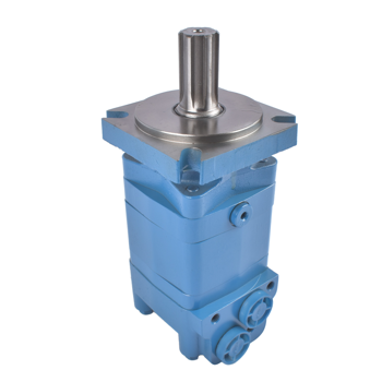 电动马达 Cycloid Hydraulic Motor HMK-400 Fits for AGT ECSSCT72 Trencher Skid Steer Blue