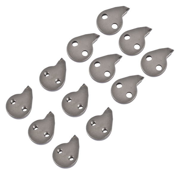 高速切割齿 12-Piece Stump Grinder Teeth Fit for Rayco Super Tooth 3144T (6pcs) + 3144C (6pcs)-2