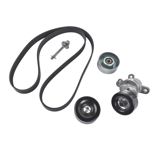 皮带套装 Serpentine Belt Tensioner Pulley Kit Fits for Nissan Maxima Murano Altima 90K39155-5
