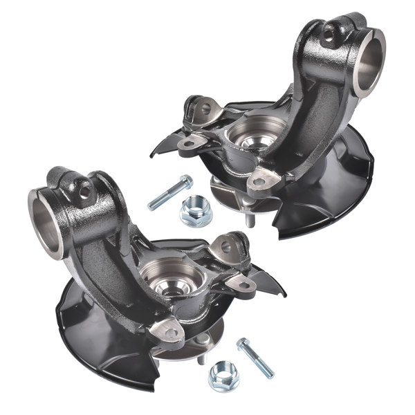 转向节总成 2pcs Front Steering Knuckles Wheel Bearing Hubs Set Fits for 2016-2022 Honda Pilot Left + Right-6