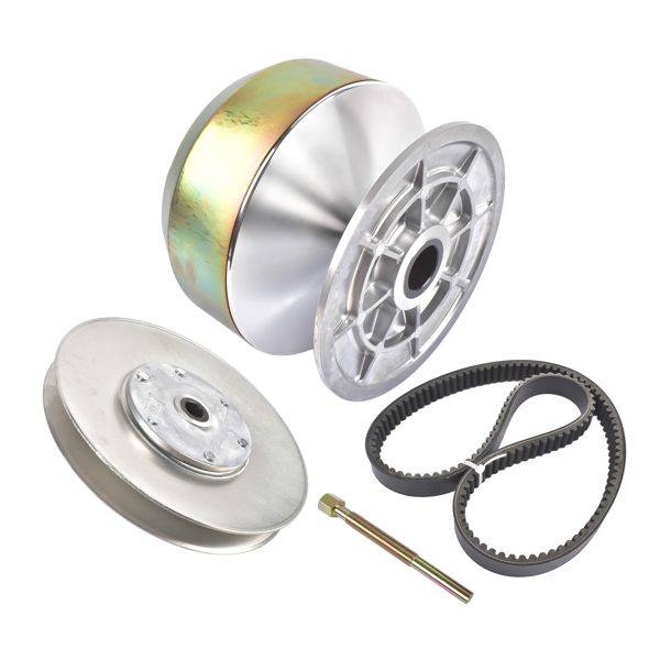 一级 + 二级离合器套件（带皮带和拉线器）Fits for John Deere Gator 4X2 6X4 AM128235 AM128794 AM136806 AM140967 AM140985 AM141005 AMT2707 JDG1641 M141673 RE28721-4