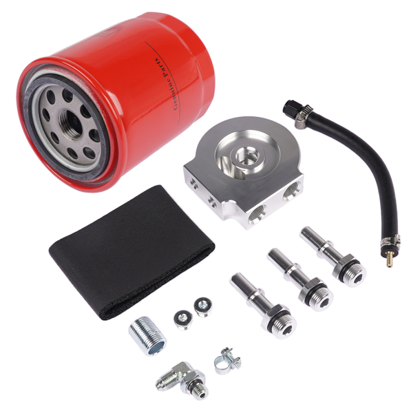 燃油滤清器套件 Fuel Filter Distribution Block Conversion Kit 121003, BF7967 Fit for Ford F250 F350 F450 121003-3