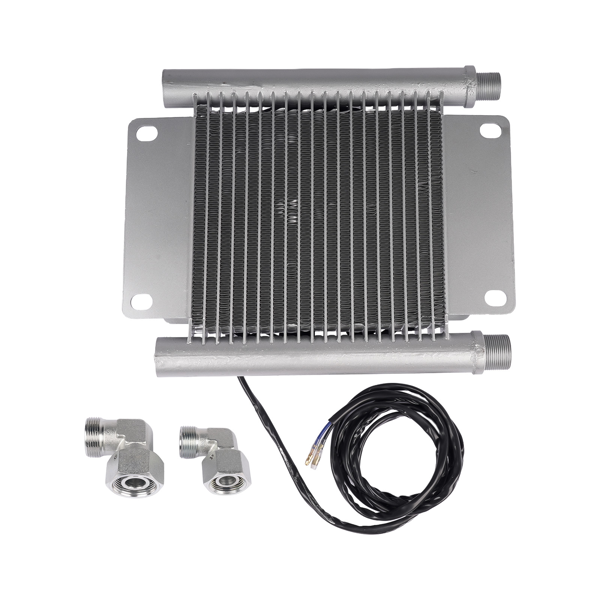 散热器风扇 Radiator with Hydraulic Fan Fits for AGT 1-1.8Ton Mini Excavators AGT-QH12 M27 Models-1