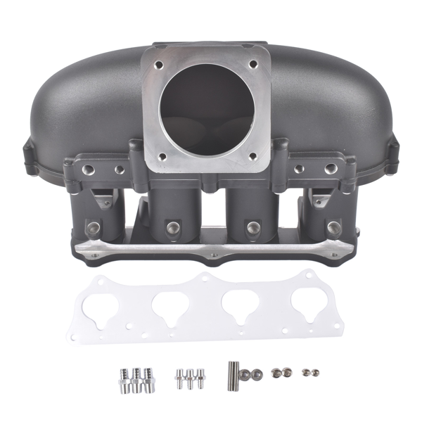 进气歧管 Black Center Feed Racing Intake Manifold Fits for K Series K20 K24 Acura RSX Honda Civic Si-4
