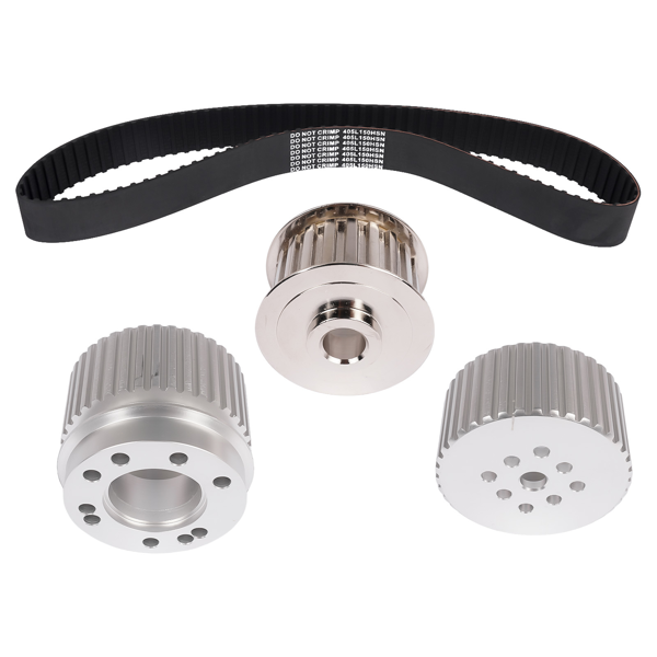 皮带轮套装 Pulley Kit Fit for Ford SBF 289 302 351W Small Block Only Fit Non-A/C Cars-7