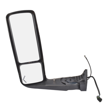 后视镜 Front Left Chrome Power View Door Mirror with Turn Signal Light Fits for International Harvester MV607 2018-2026 4188594C91