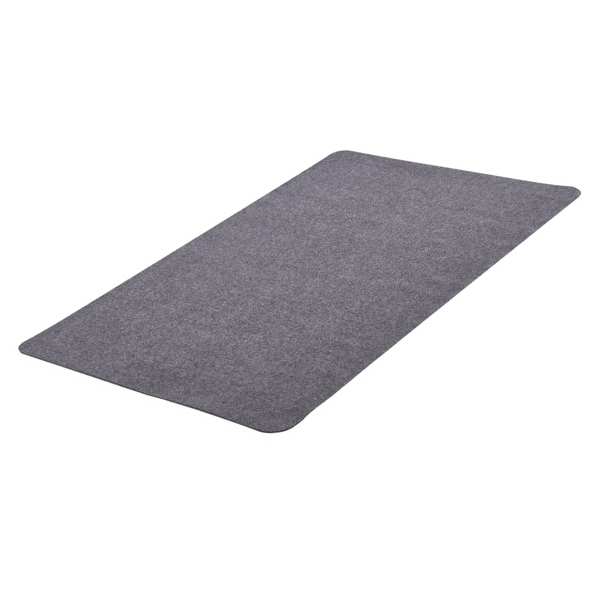 47×35.5 英寸透明 PVC 办公椅垫，防水防滑，实木地板保护垫，透明耐磨滚轮电脑椅地垫，适配实木与瓷砖地面-1