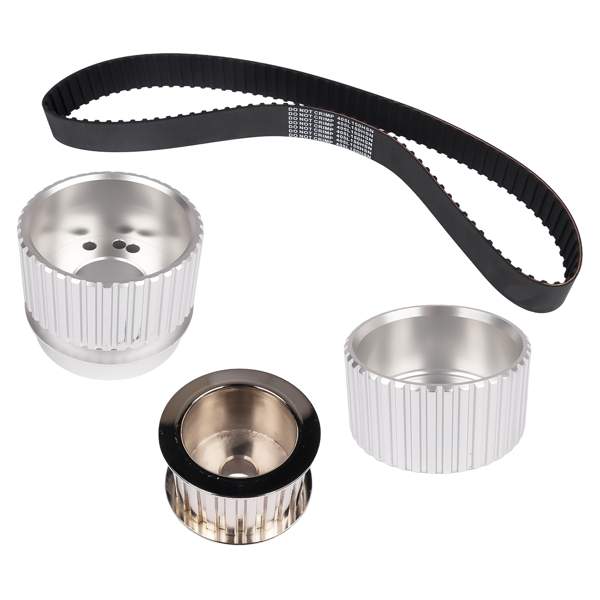 皮带轮套装 Pulley Kit Fit for Ford SBF 289 302 351W Small Block Only Fit Non-A/C Cars-1