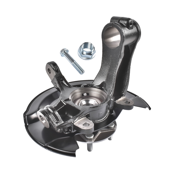 转向节总成 Front Left Side Steering Knuckle Wheel Bearing Hub Set  Fits for 2016-2022 Honda Pilot-4