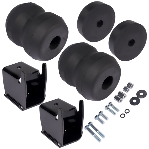 悬架缓冲胶 Rear Helper Spring Suspension Enhancement System Replacement For Ford F150 4WD 09-14 FR1504D-4