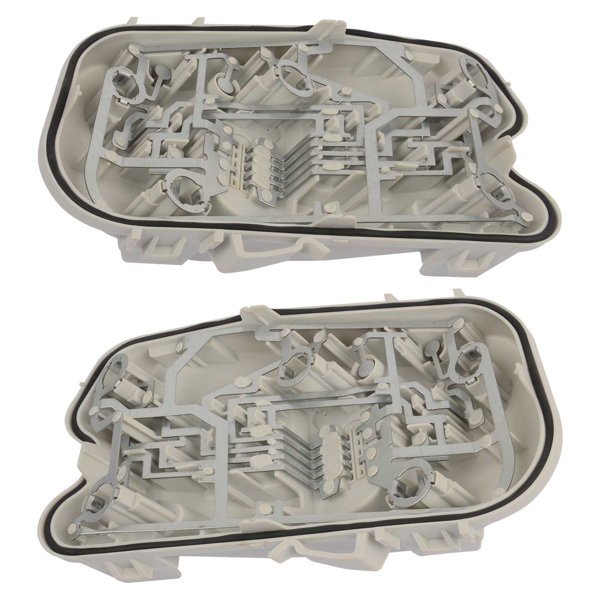 组合尾灯灯泡托架 2x Rear Left Right Tail Light Mount Holder Fits For Audi A6 S6 Quattro 3.2L 4.2L 5.2L 4F5945222 4F5945222C-7