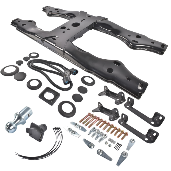 拖架 5th Wheel/Gooseneck Hitch Prep Package Replacement for Ford F-250 F-350 F-450 F-550 2023-26-4